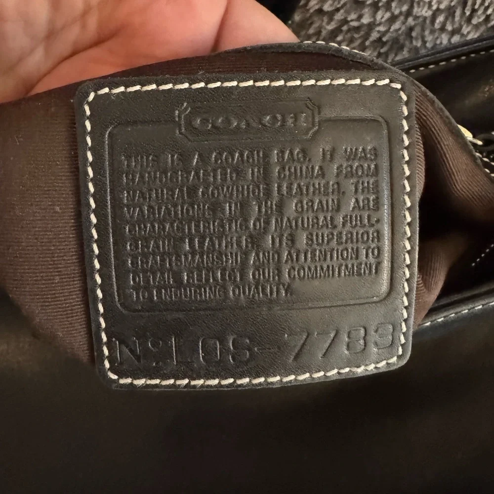 COACH Vintage Y2K Hamptons Hobo Purse